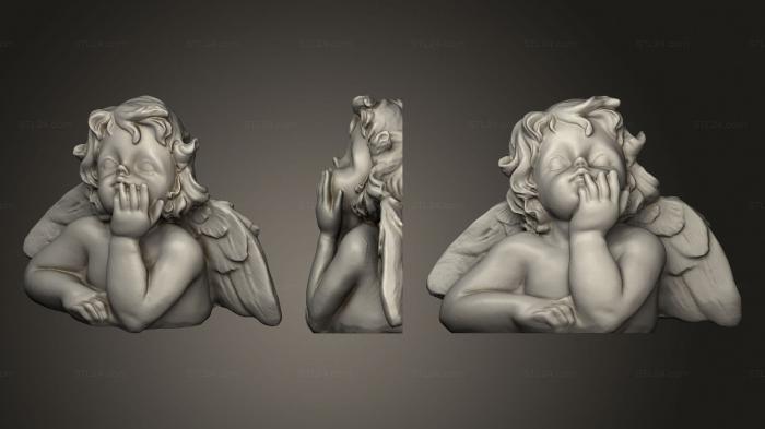 Angels (Dreamer angel, AN_0264) 3D models for cnc