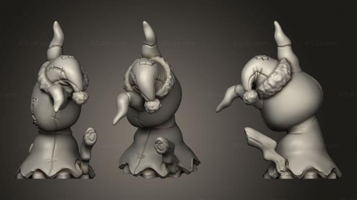 Anime (Mimikyu Xmas Pokemon, ANIME_0247) 3D models for cnc