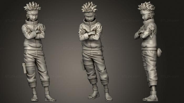 Anime (Naruto Cg Trader, ANIME_0264) 3D models for cnc