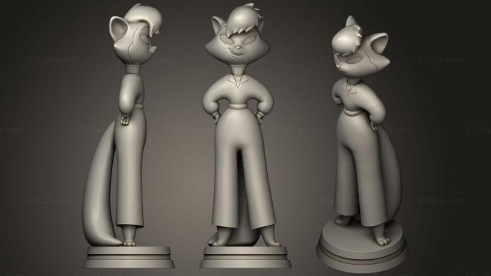 Anime (Sawyer Cats Dont Dance, ANIME_0352) 3D models for cnc