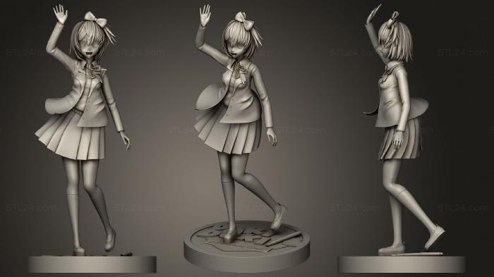 Anime (Sayori Doki Doki Literature Club, ANIME_0354) 3D models for cnc