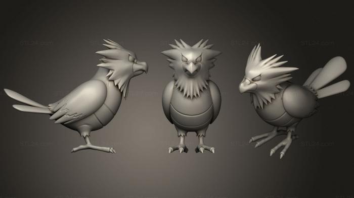 Anime (SPEAROW POKEMON, ANIME_0365) 3D models for cnc