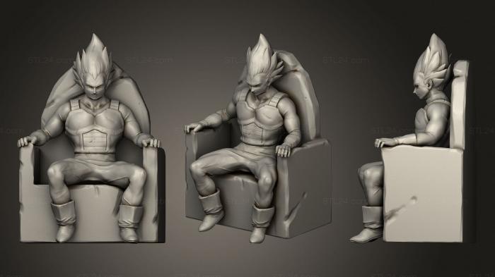 Vegeta throne