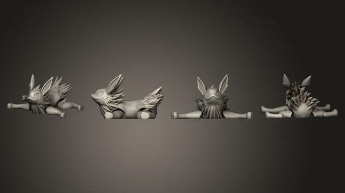 Anime (articulated Jolteon, ANIME_0441) 3D models for cnc