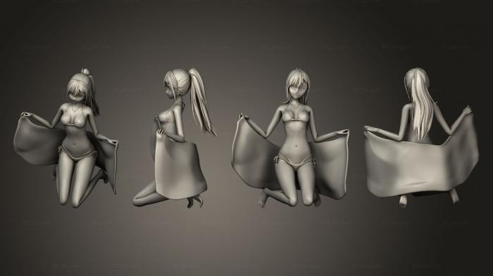 Аниме (Марин Китагава, Моя Дорогая, Приоденься., ANIME_0494) 3D модель для ЧПУ станка