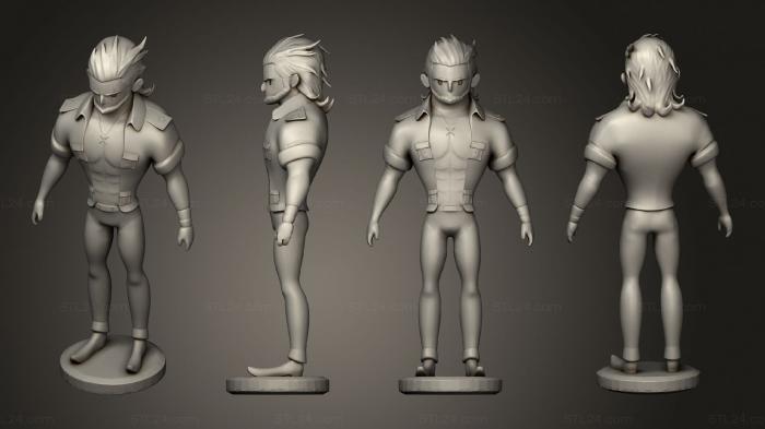 Anime (Pocket Ed Gladdy Base, ANIME_0526) 3D models for cnc