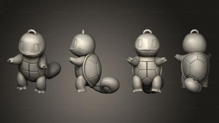 Anime (POKEMON squirtle, ANIME_0566) 3D models for cnc