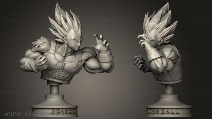 Vegeta from Dragon Ball Vegeta Bust