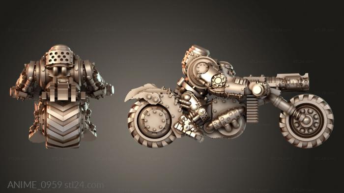 Босс на байкерском трайке Tinbot Bikers