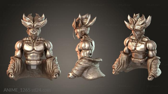 Поза рук будущего в стиле «Транкс»