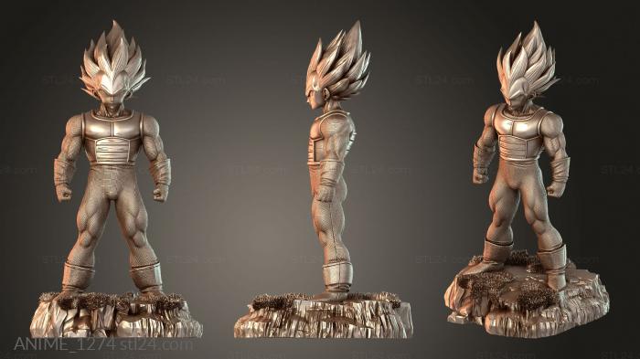 Вегета в форме брони