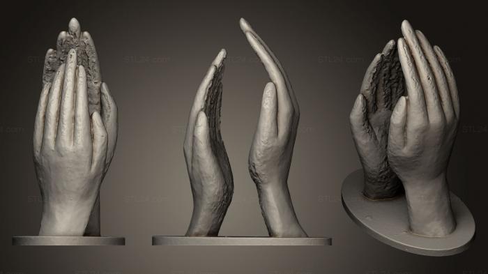 Анатомия скелеты и черепа (Руки правосудия Тани Рассел, ANTM_0188) 3D модель для ЧПУ станка