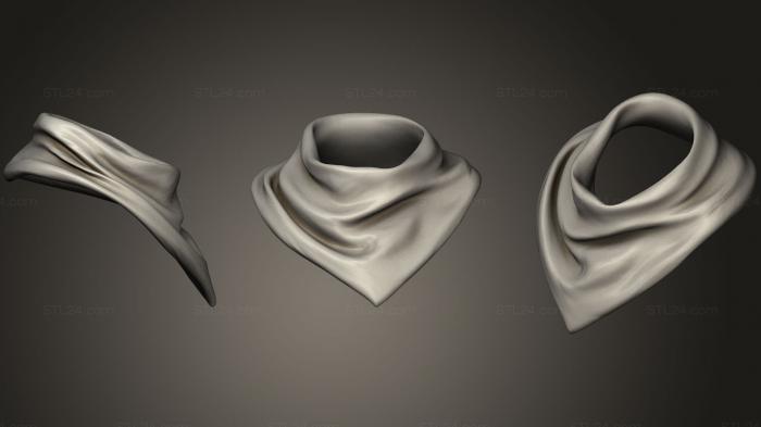 Anatomy of skeletons and skulls (Scarf for Character 36, ANTM_1015) 3D models for cnc