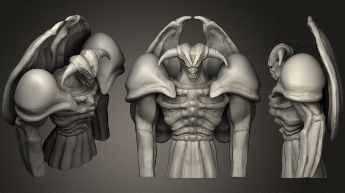 Анатомия скелеты и черепа (Призванный Череп 2, ANTM_1684) 3D модель для ЧПУ станка
