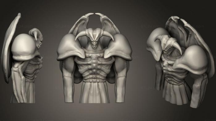 Анатомия скелеты и черепа (Призванный Череп, ANTM_1685) 3D модель для ЧПУ станка