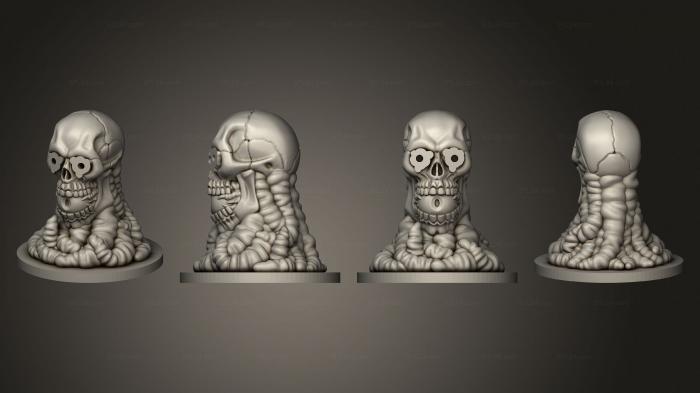 Anatomy of skeletons and skulls (Brain Parasite 2, ANTM_1782) 3D models for cnc
