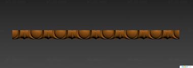 Baguette (Ionic baguette, BG_1084) 3D models for cnc