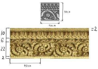 Baguette (Carved band with ornament, BG_1142) 3D models for cnc