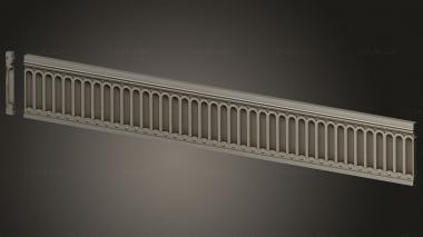 Baguette (Mouldings, BG_1158) 3D models for cnc