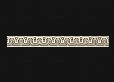 Baguette (Classic cornice, BG_1160) 3D models for cnc