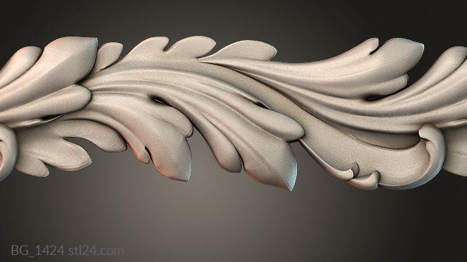 Baguette (BG_1424) 3D models for cnc