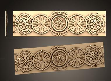 Church baguette (Slavic amulet, BGC_0070) 3D models for cnc