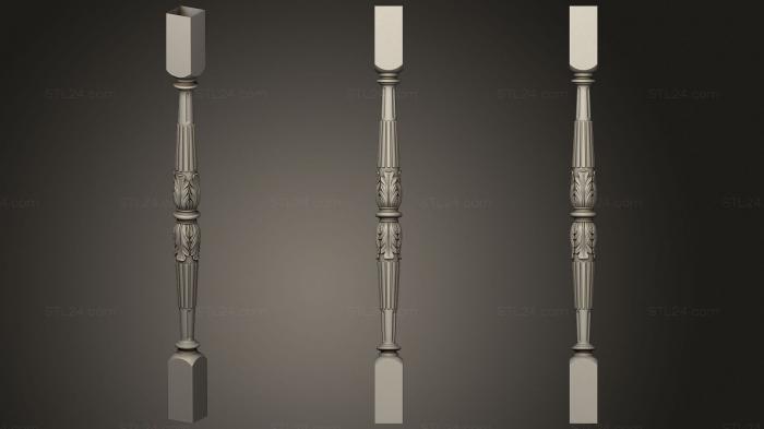 Balusters (New version of BL 0510, BL_0665) 3D models for cnc