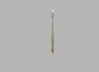 Balusters (Bed column, BL_0681) 3D models for cnc