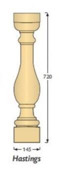 Balusters (Hastings baluster, BL_0685) 3D models for cnc