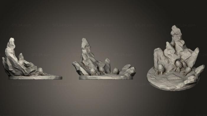 Bases (Cave Spider 3, BASES_0003) 3D models for cnc