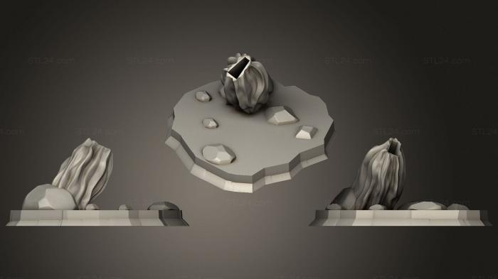 Базы (Чиби Сьюзан Шторм, BASES_0004) 3D модель для ЧПУ станка