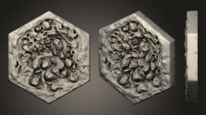 Bases (Hot Coals For Gloomhaven, BASES_0028) 3D models for cnc