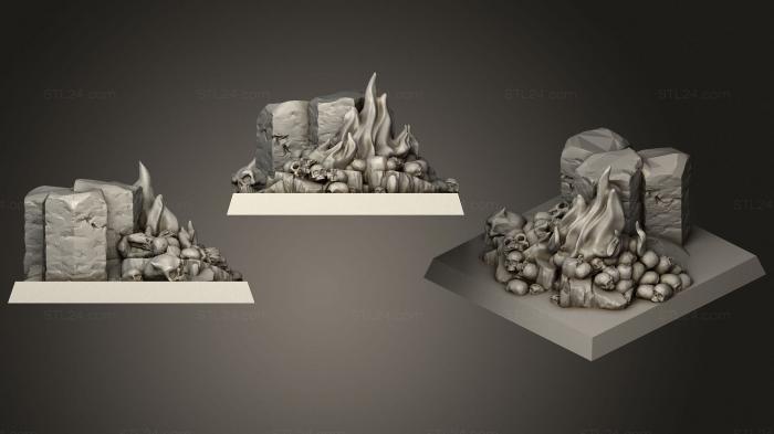 Bases (Magmhorin Mercenary, BASES_0036) 3D models for cnc
