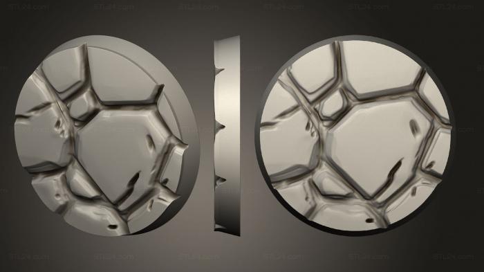 Bases (30mm B 4, BASES_0071) 3D models for cnc