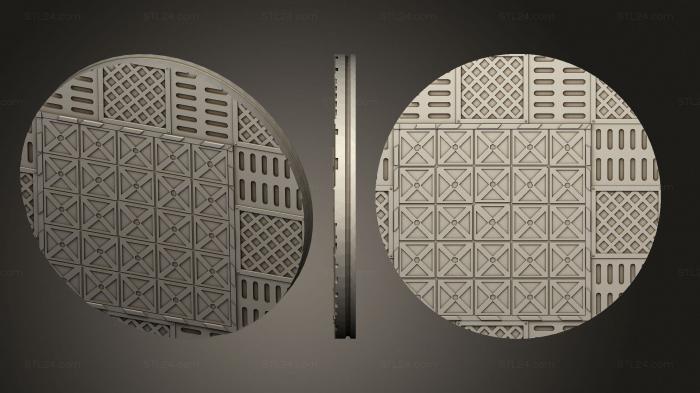 Bases (55mm infinity indr v01, BASES_0202) 3D models for cnc