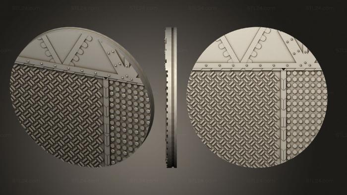 Bases (55mm infinity indr v02, BASES_0204) 3D models for cnc