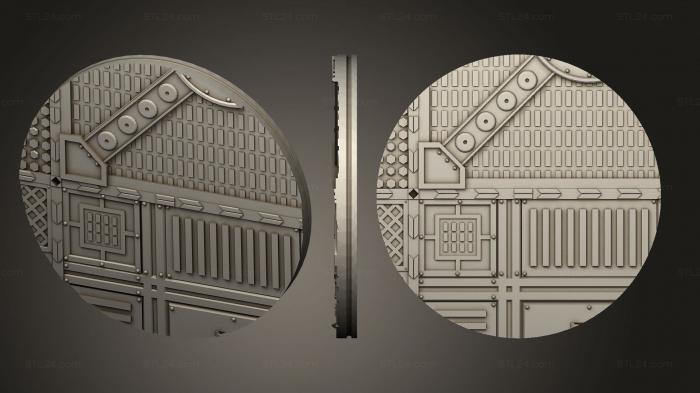 Bases (55mm infinity indr v09, BASES_0211) 3D models for cnc