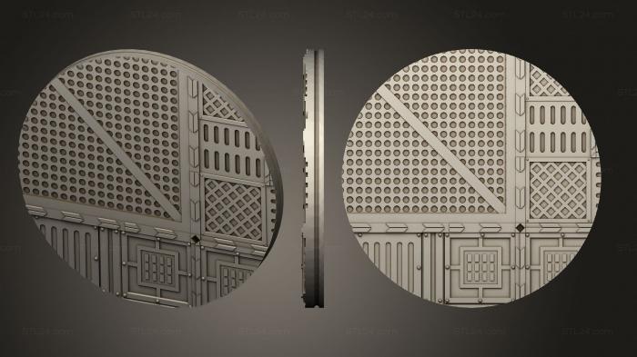 Bases (55mm infinity indr v10, BASES_0212) 3D models for cnc