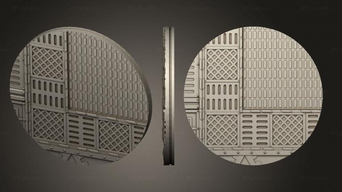 Bases (55mm infinity indr v12, BASES_0214) 3D models for cnc