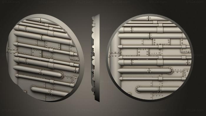 Базы (60 мм B, BASES_0225) 3D модель для ЧПУ станка