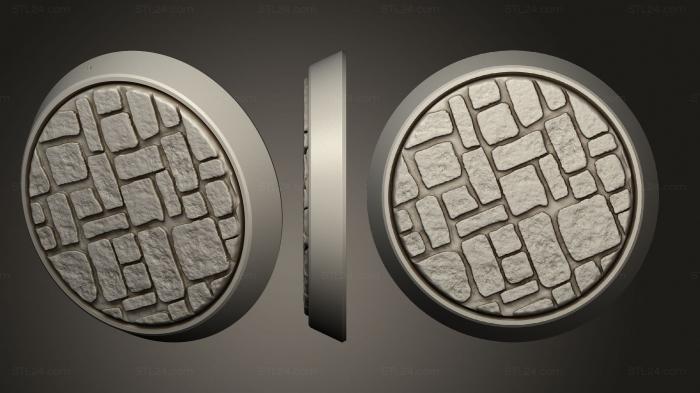 Bases (75mm Brick v2 001, BASES_0253) 3D models for cnc