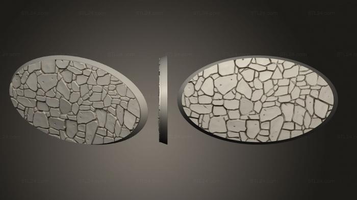 Bases (75x42mm B, BASES_0263) 3D models for cnc