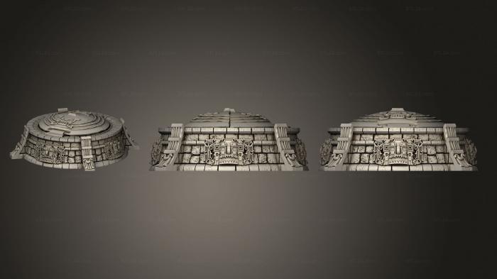 Bases (Ancient Missile Silo Empty v1 0 001, BASES_0424) 3D models for cnc