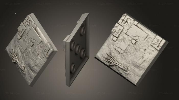 Bases (Armies of the Sands 20x20 01 003, BASES_0574) 3D models for cnc