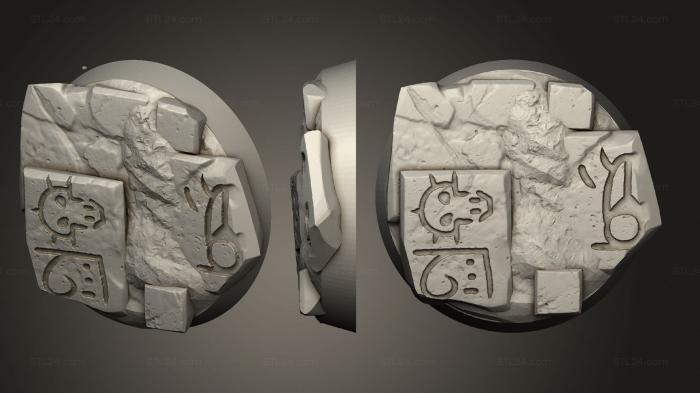 Bases (Armies of the Sands 2501013, BASES_0630) 3D models for cnc