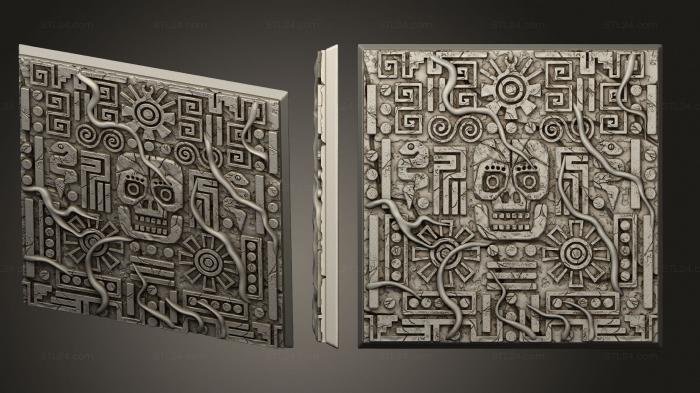 Aztec 100mm square magnet