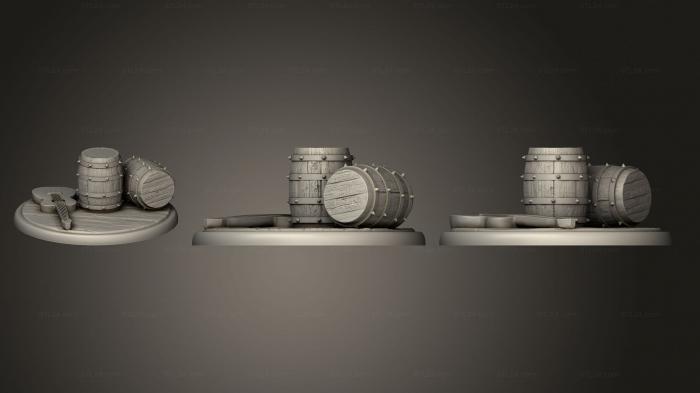 Bases (Base Beer Holding Eye Terror Large, BASES_0800) 3D models for cnc
