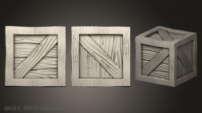 Bases (Omnioji From Thingiverse Wooden Box, BASES_10029) 3D models for cnc