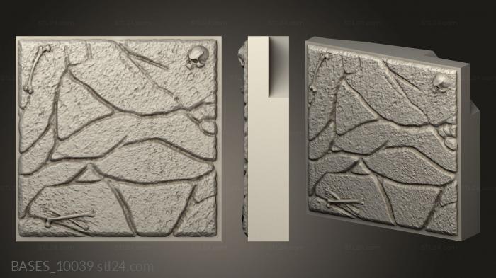 Bases (Board Tiles Side Tile, BASES_10039) 3D models for cnc