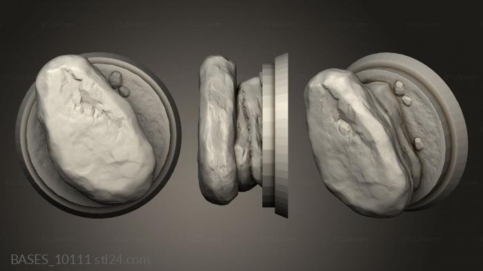 Bases (Paladines decoracion, BASES_10111) 3D models for cnc